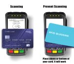 9toa RFID Blocking Card 3 Pack, Credit Card Wallet Protector, Teal - Image 5