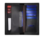 9toa Leather Wallet Bifold Credit Card Holder(Black) - Image 4