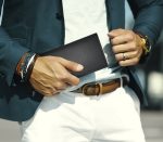 9toa Leather Wallet Bifold Credit Card Holder(Black) - Image 7